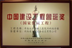 鲁班奖—湘雅三医院外科病房楼(2009年)